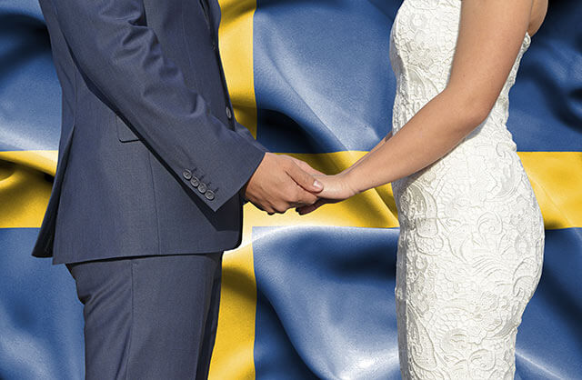 スウェーデンの結婚式