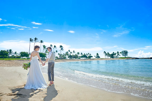 ハワイで憧れのフォトウェディング 気になる費用や事前準備を解説します 結婚式準備 Com