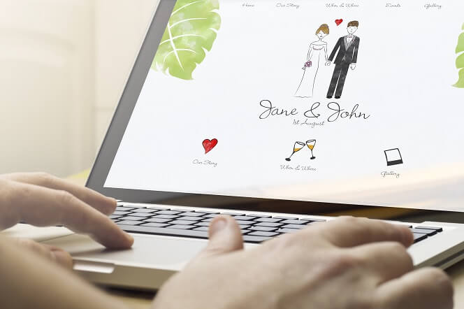 オンライン結婚式のやり方や内容と、ゲストの参加方法