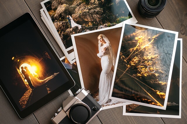 結婚式やフォトウェディングのウェディングアルバムを作るには必ずデータ買取が必要